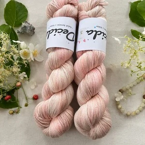 "Rosewater Silk" merino/hedvábí 50/50 800m
